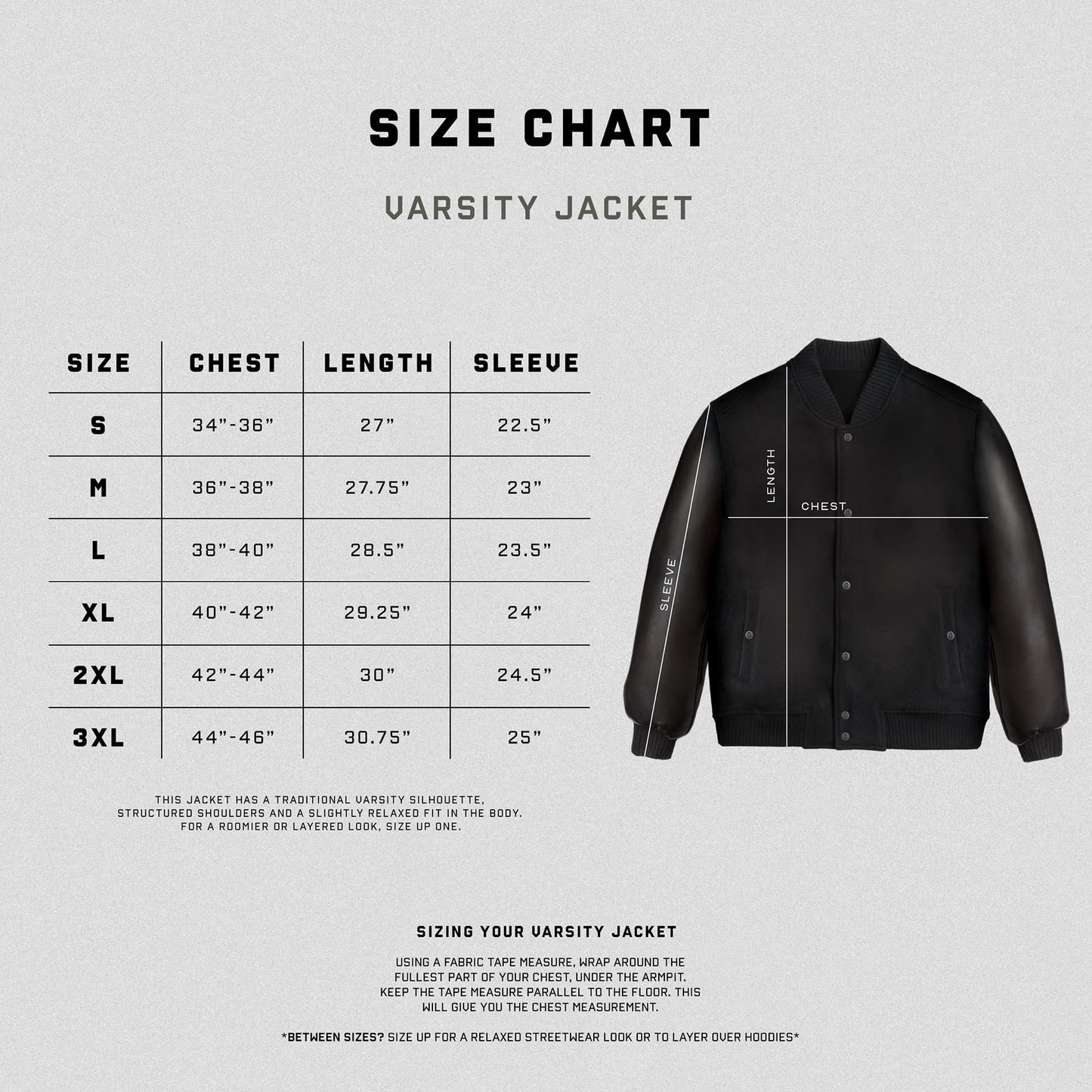 Chozen Family “Fear Not” Varsity Jacket