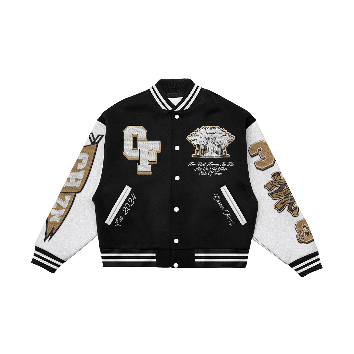 Chozen Family “Fear Not” Varsity Jacket