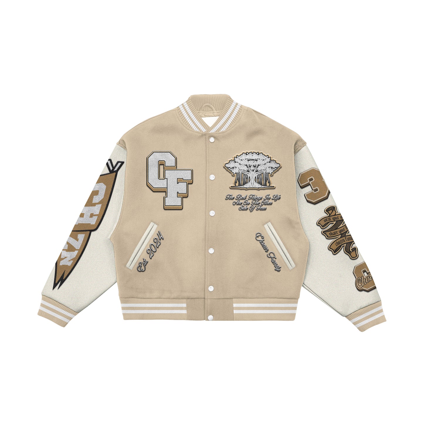 Chozen Family “Fear Not” Varsity Jacket